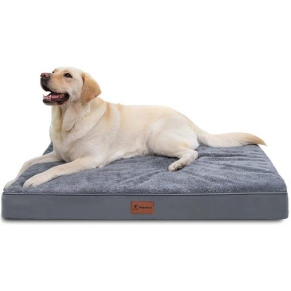 Waterproof Dog Bed Medium Size Dog Orthopedic Dog Beds for Crate with Cover